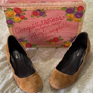 Jeffrey Campbell suede shoes. 8.5